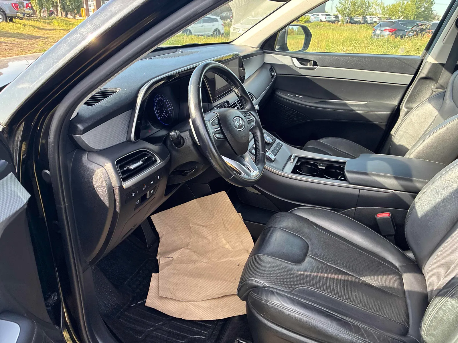 Interior driver side