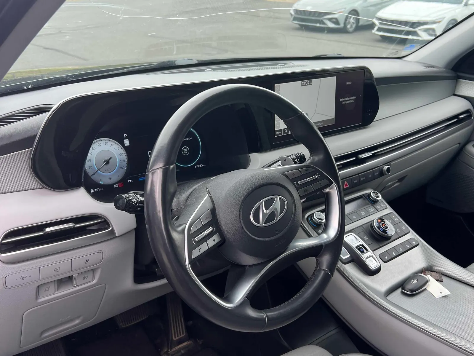 Interior driver side