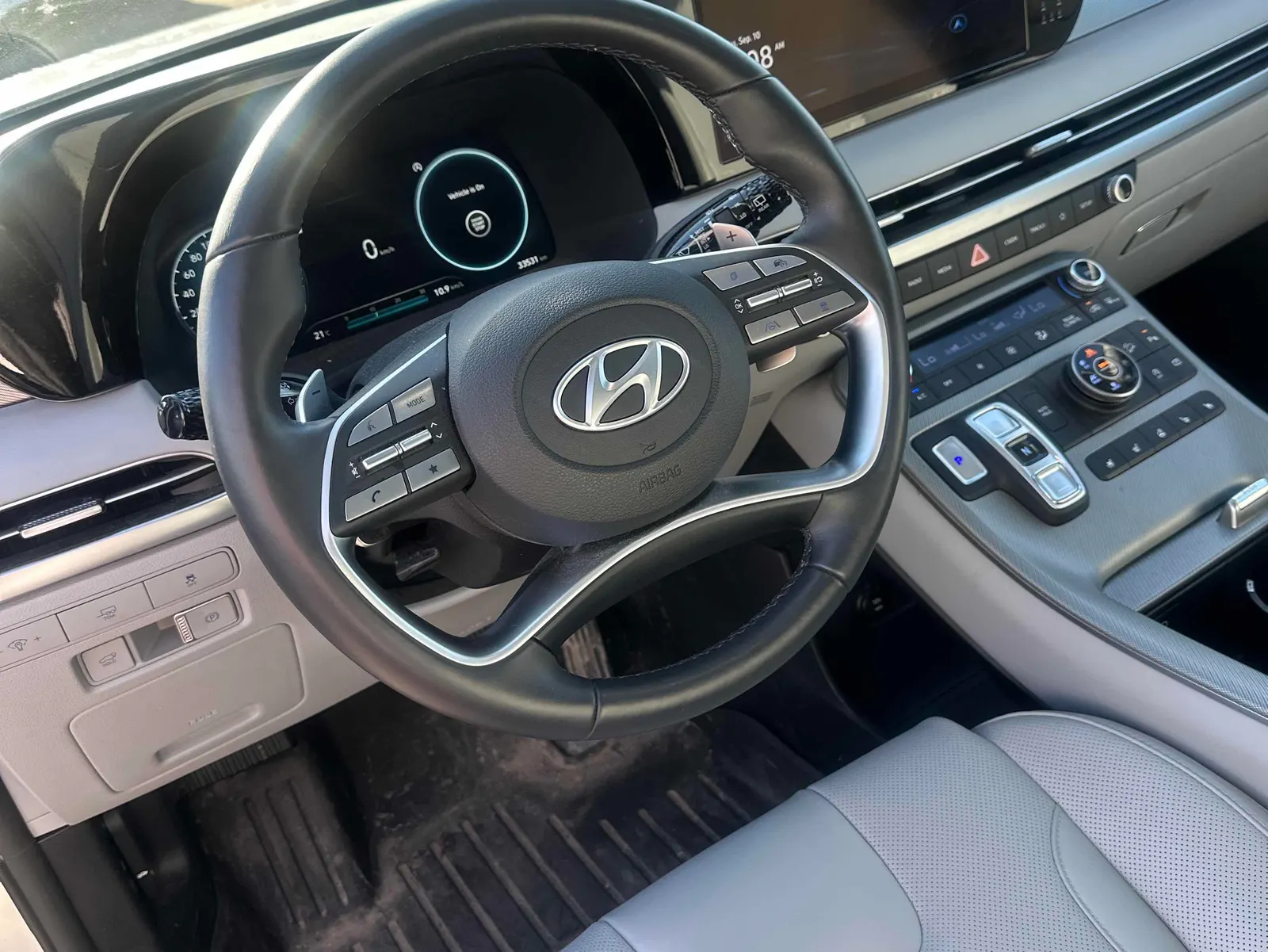 Interior driver side
