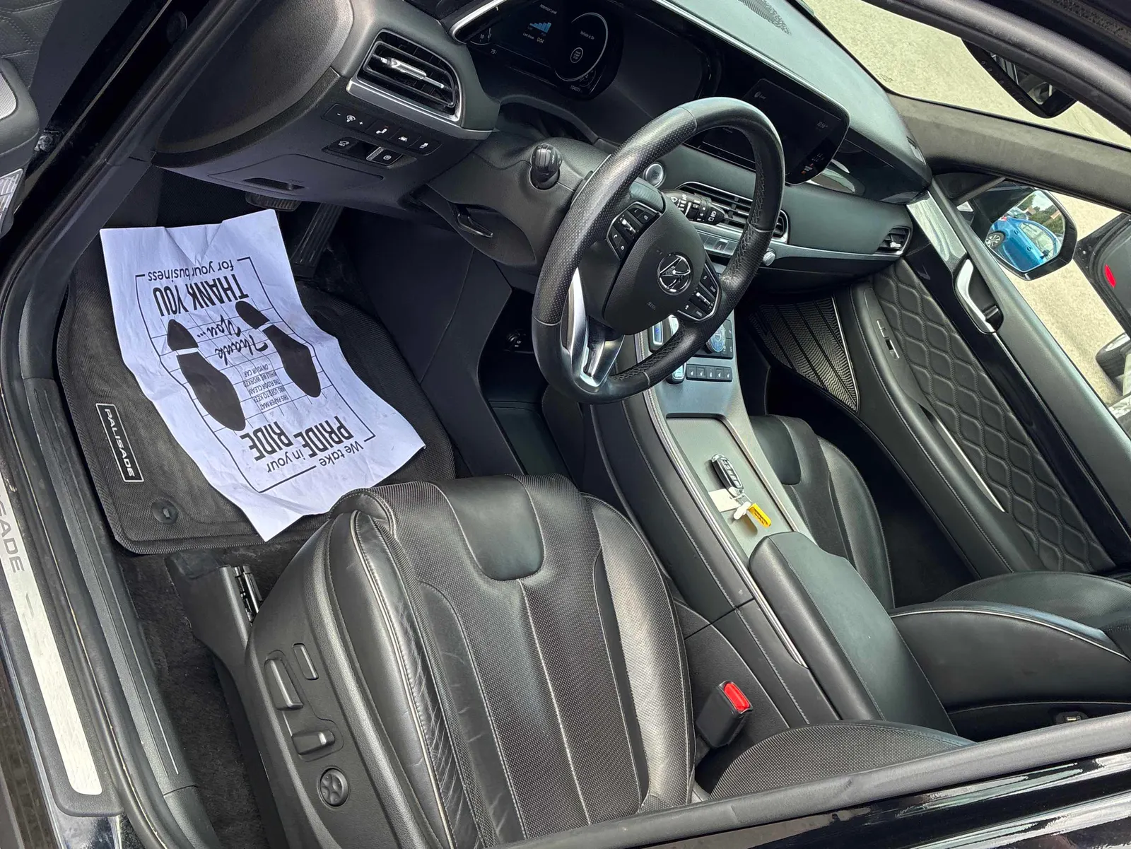 Interior driver side