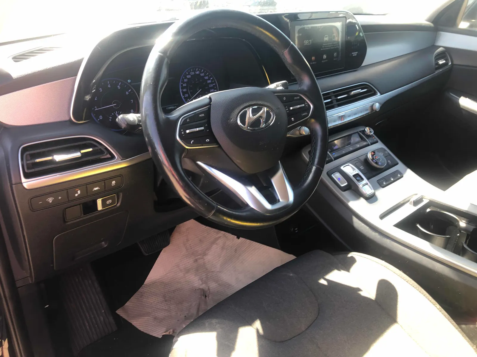 Interior driver side