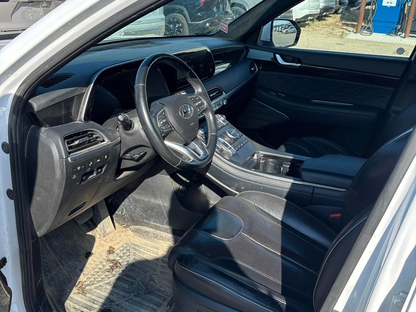 Interior driver side