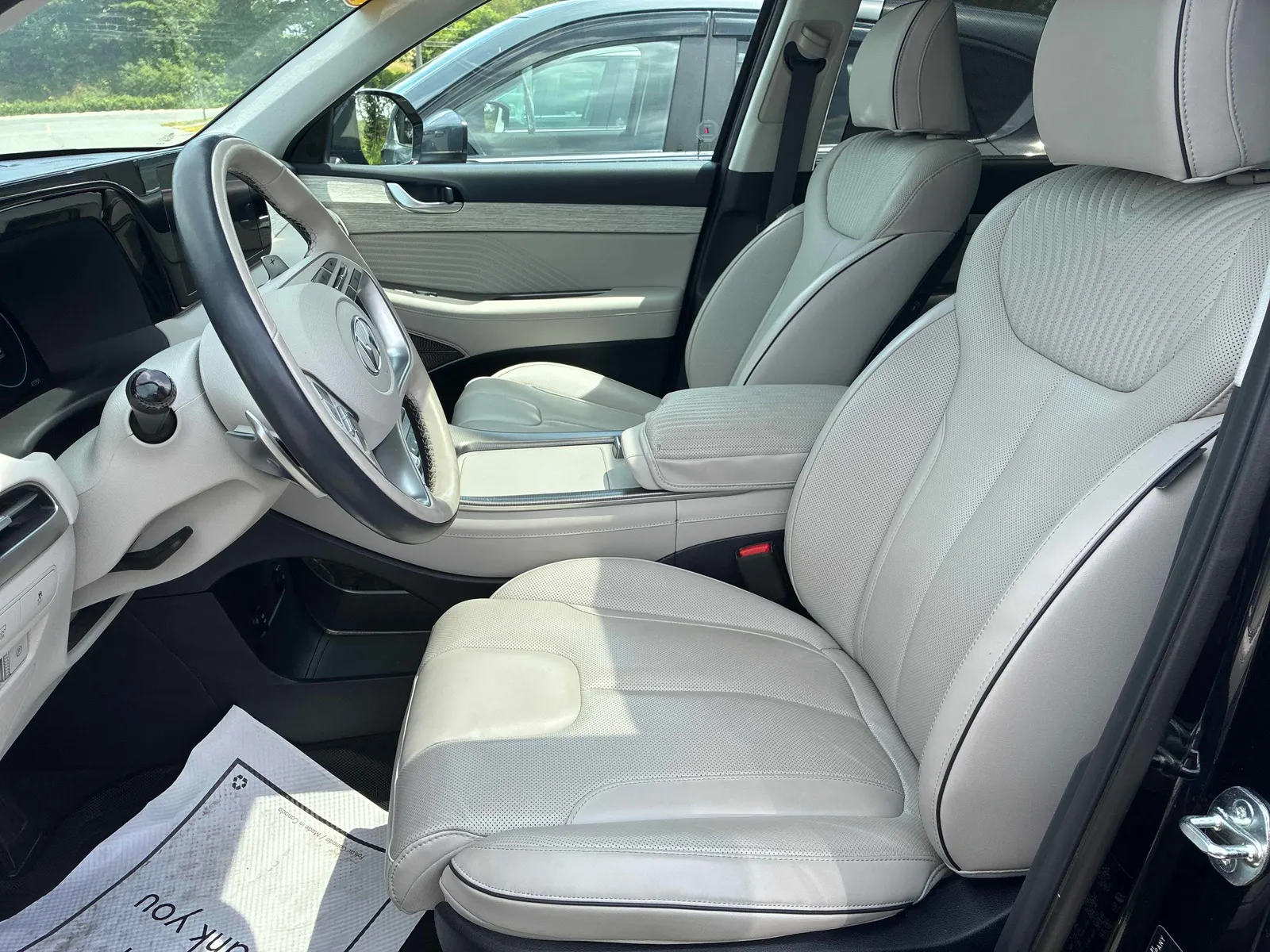 Interior driver side