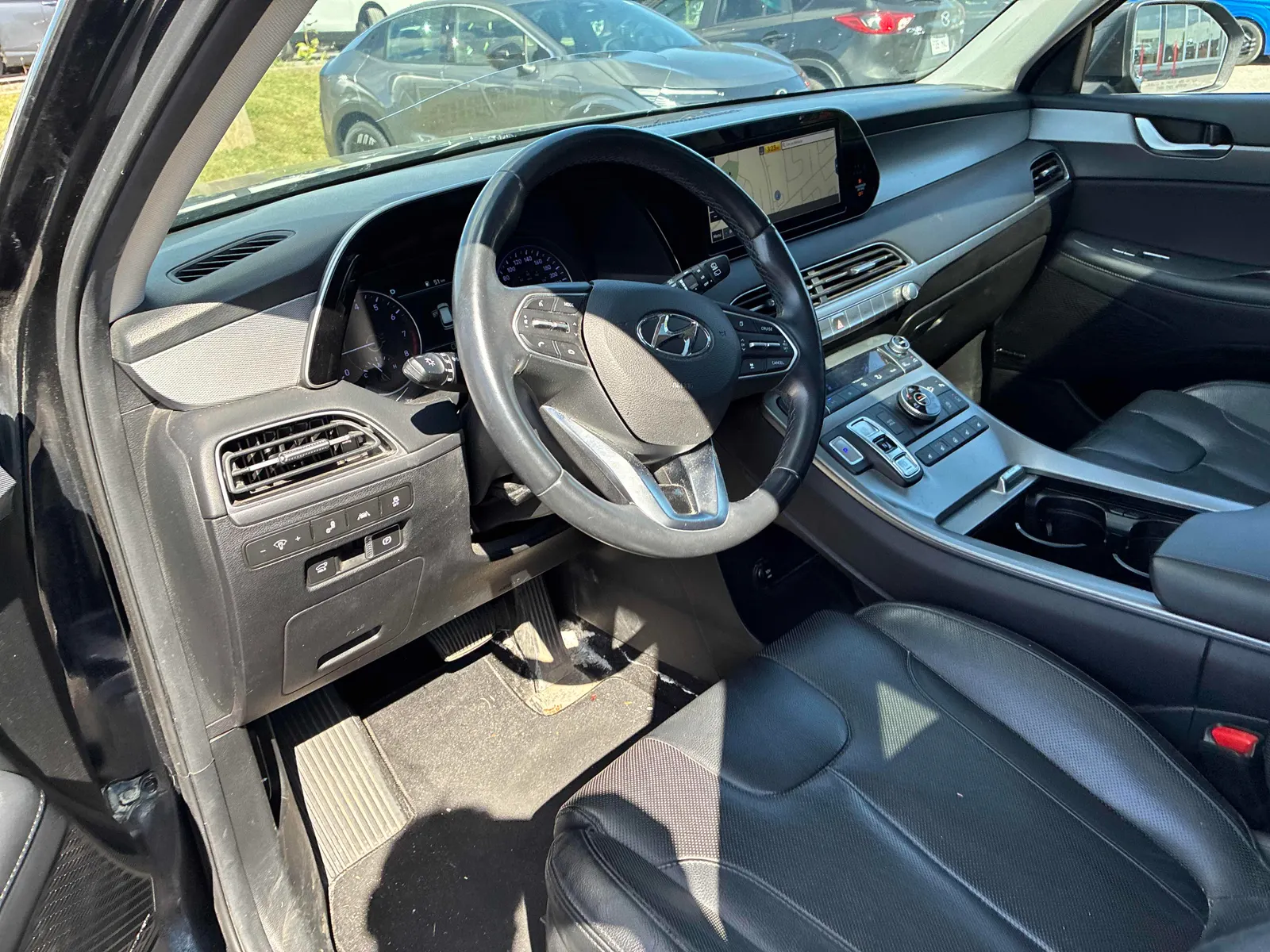 Interior driver side