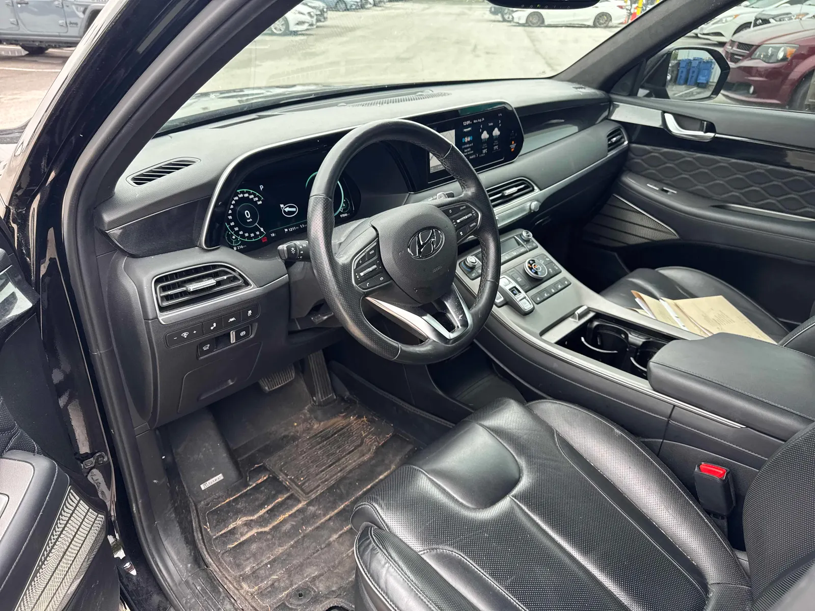 Interior driver side