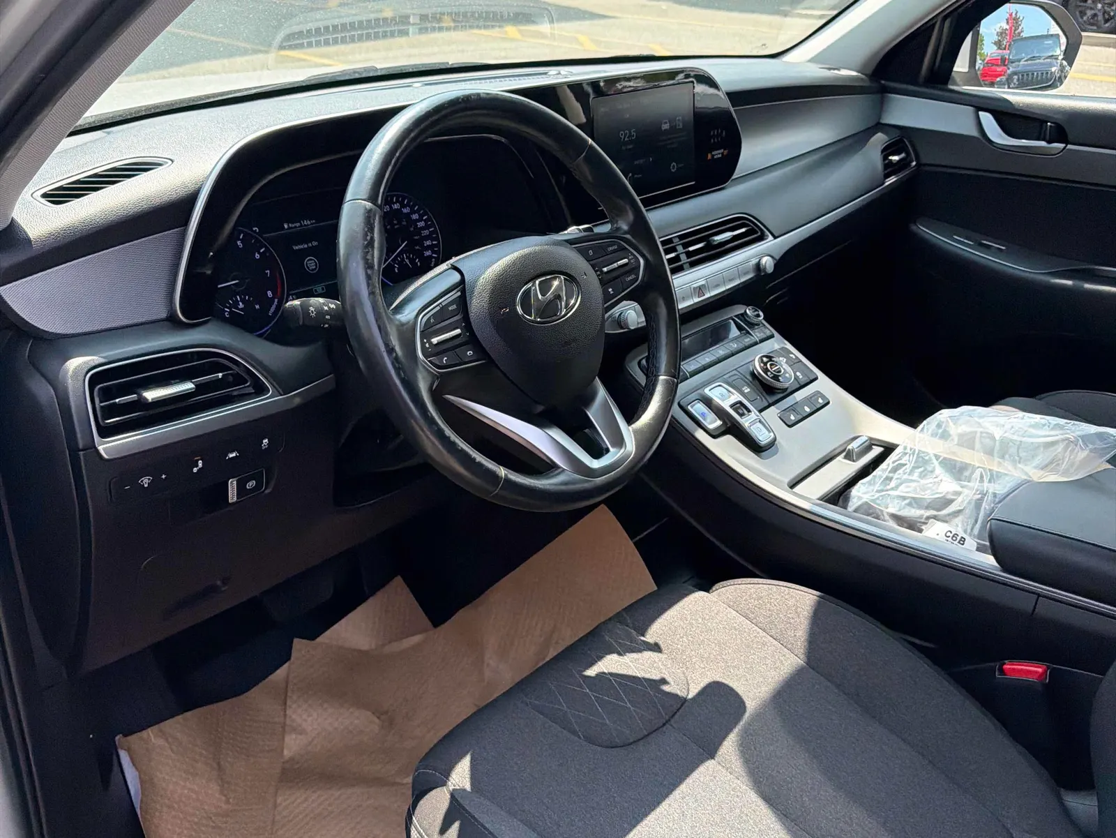 Interior driver side