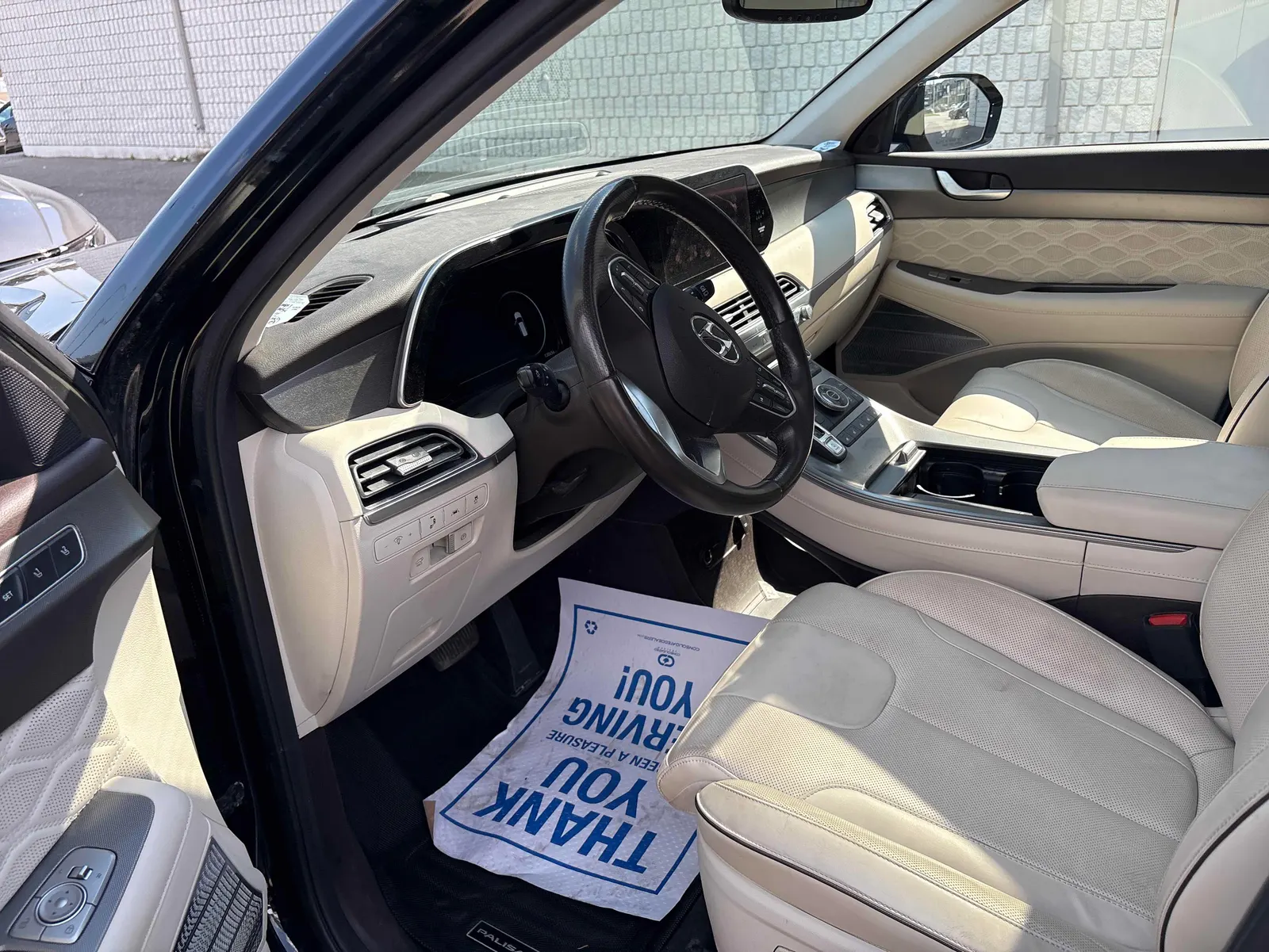Interior driver side