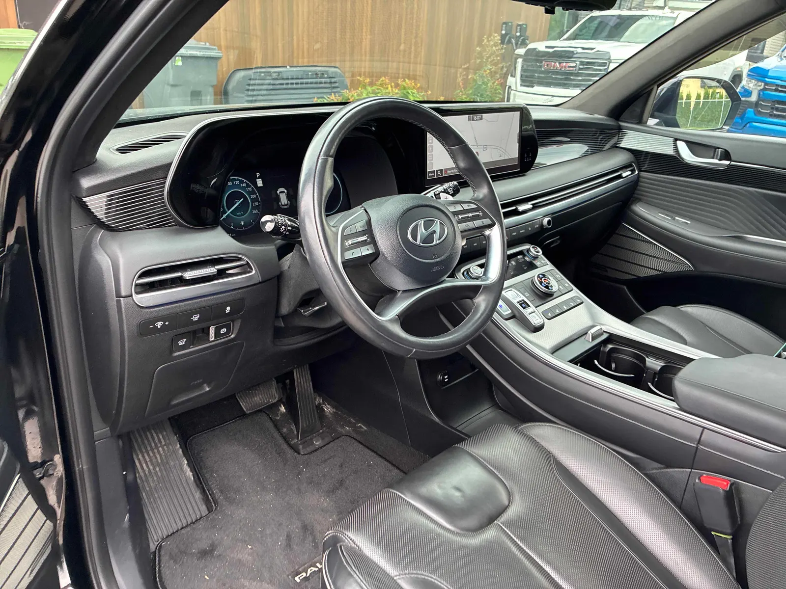 Interior driver side
