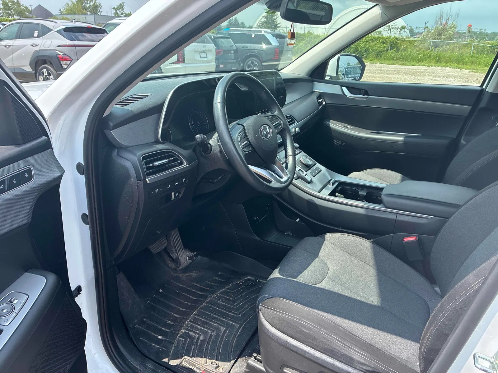 Interior driver side