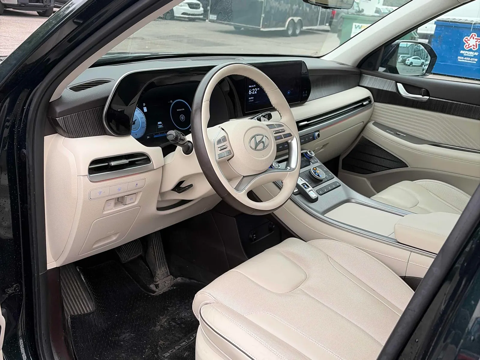 Interior driver side