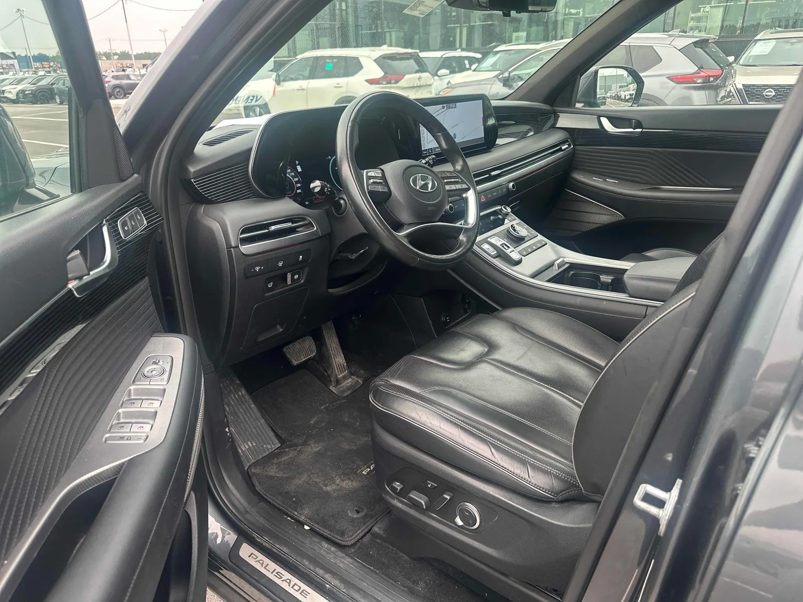 Interior driver side
