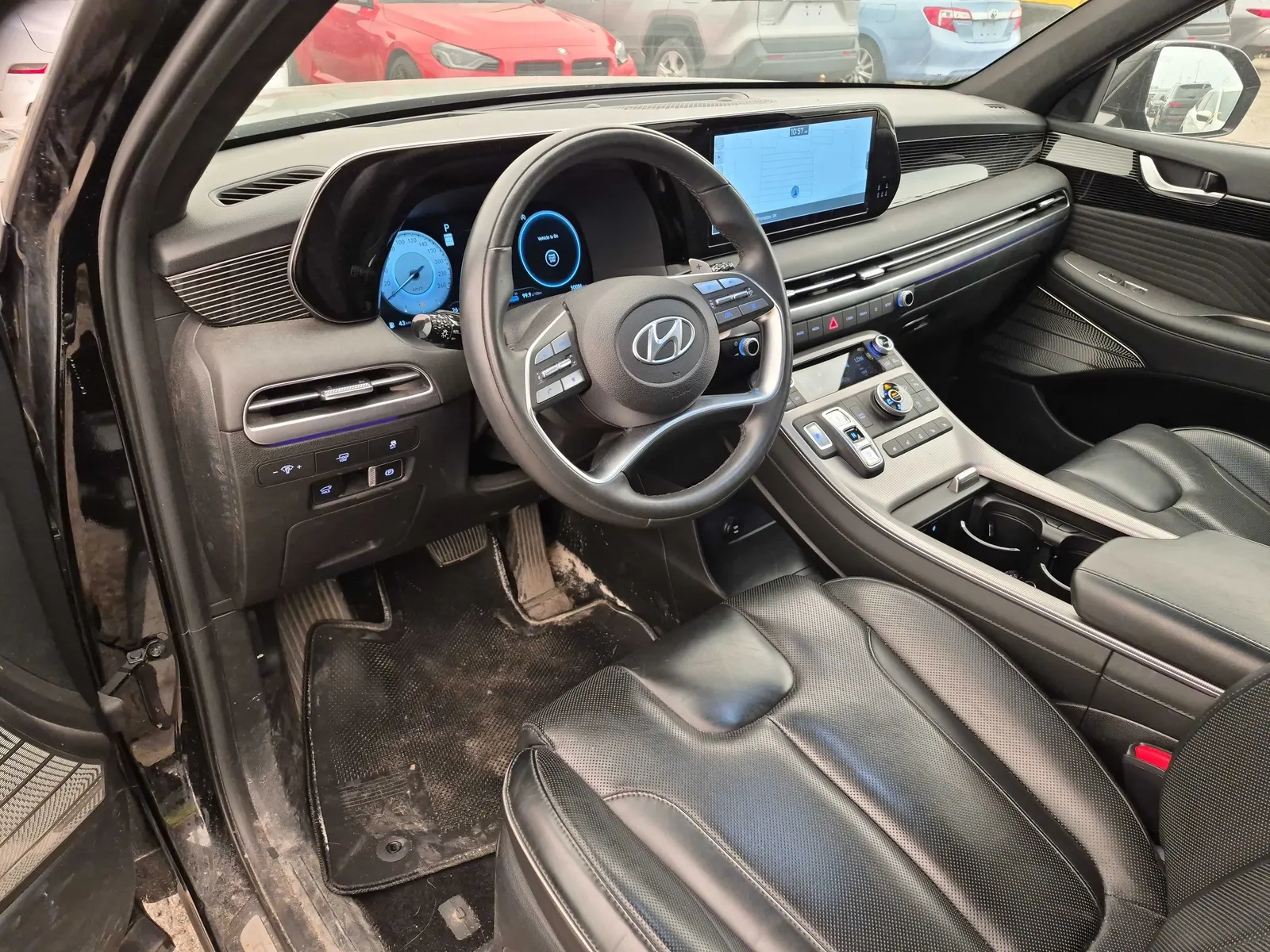 Interior driver side