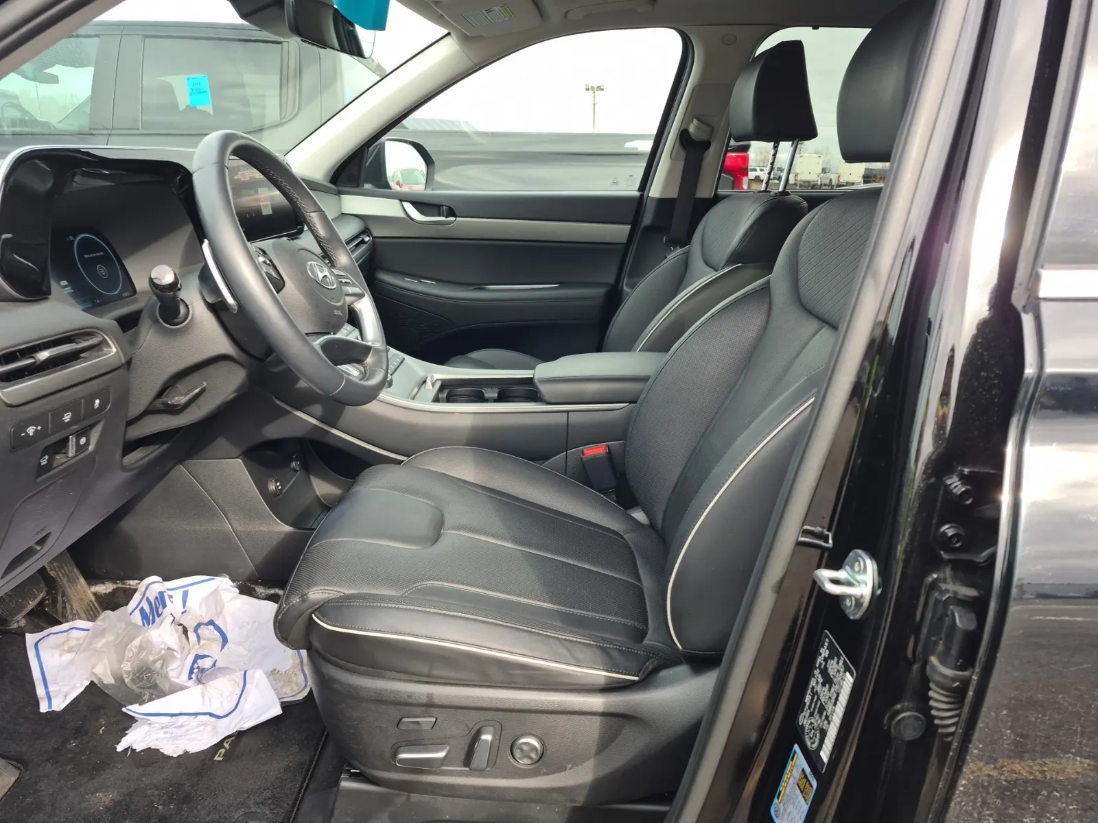 Interior driver side