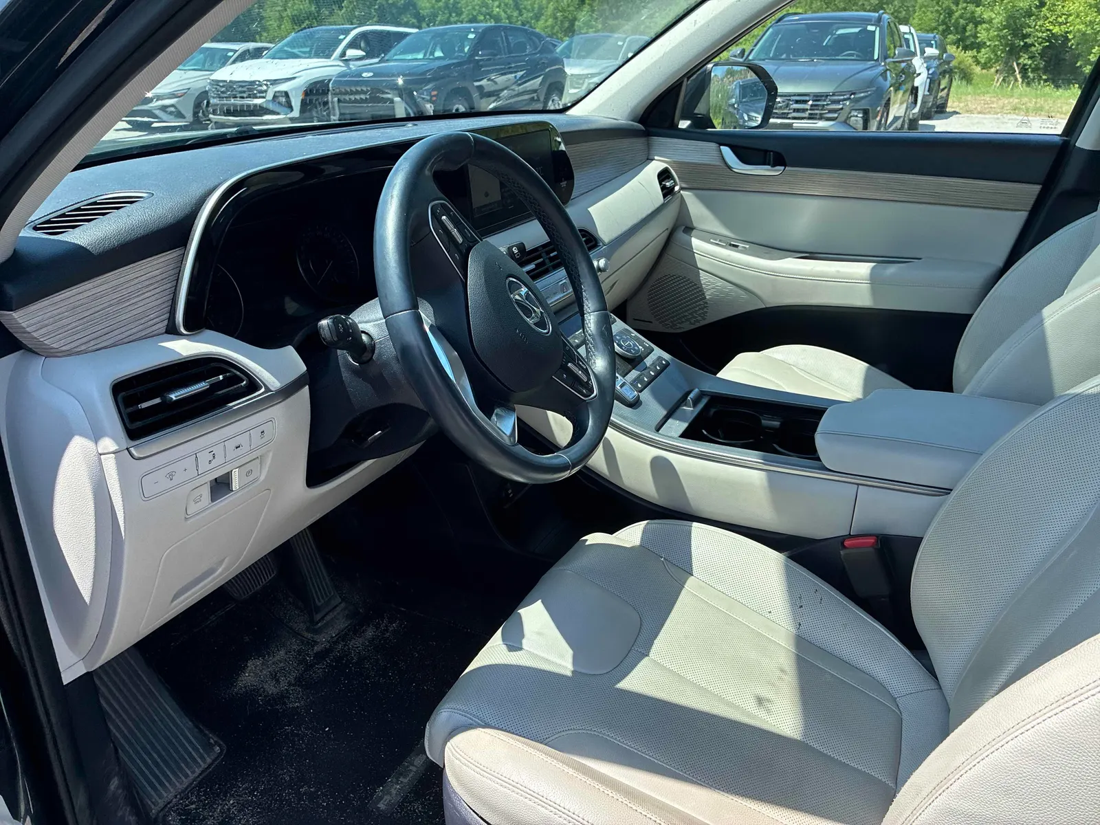 Interior driver side