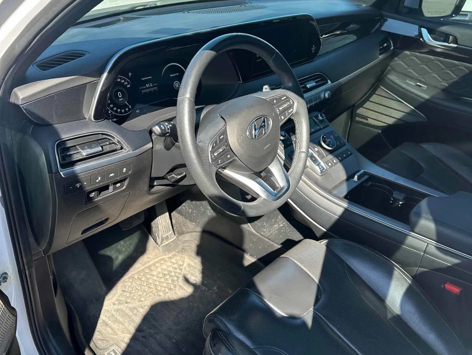 Interior driver side