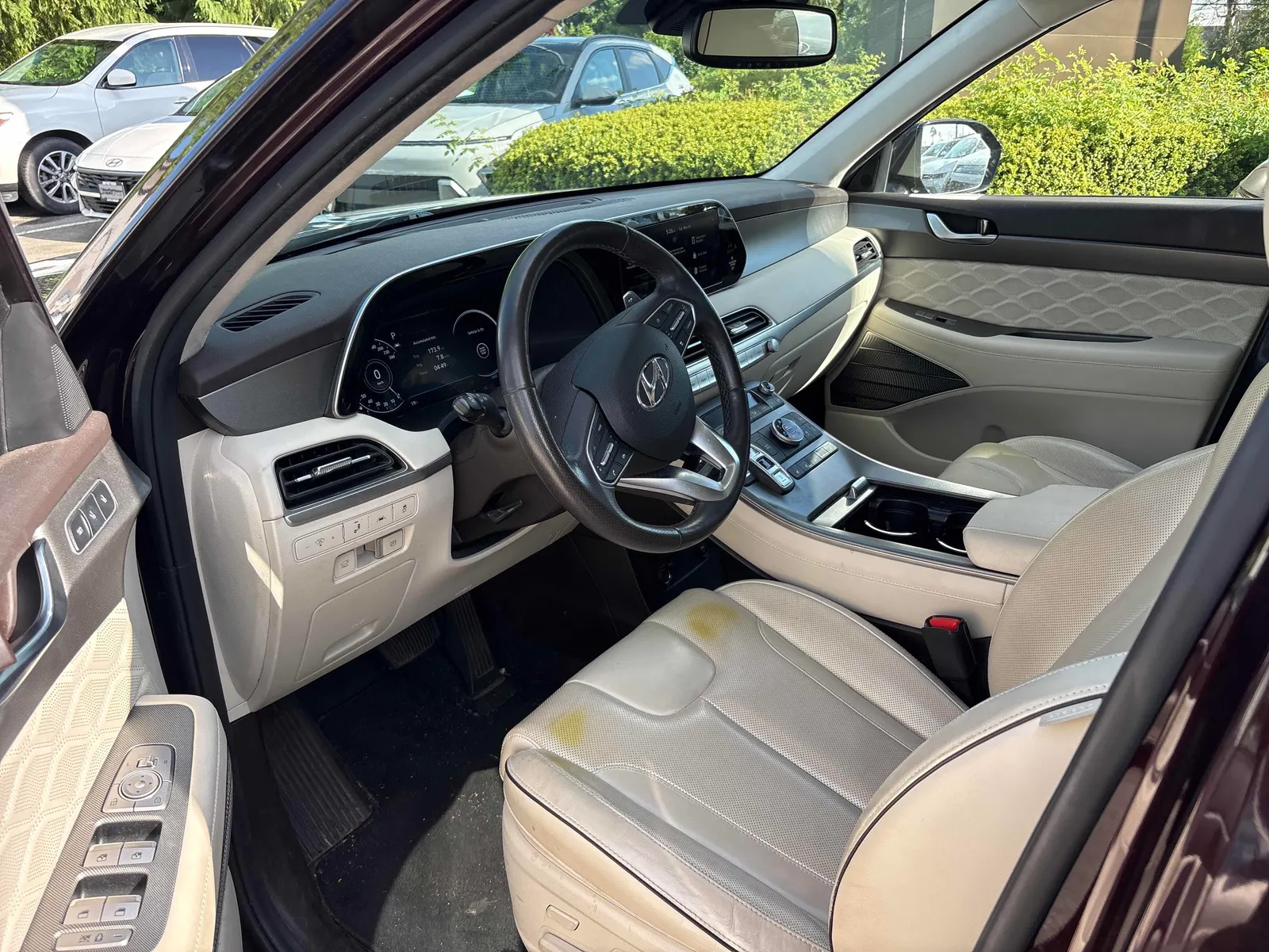Interior driver side