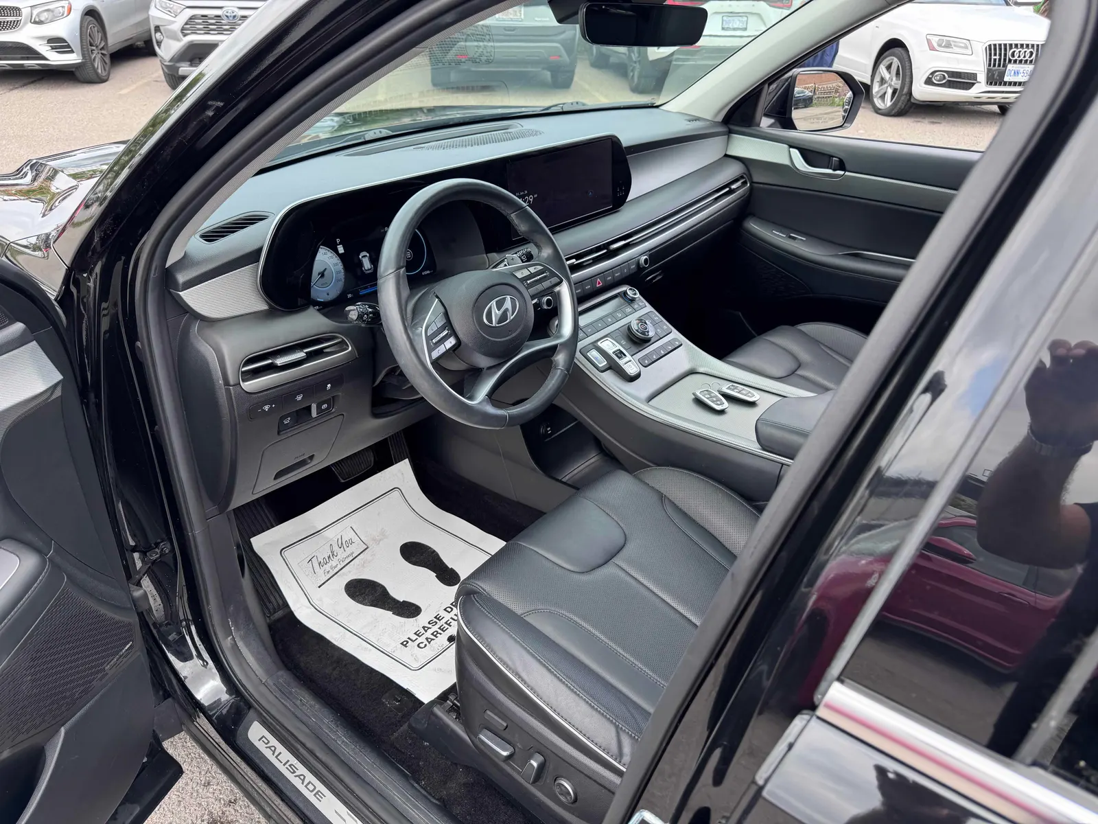 Interior driver side
