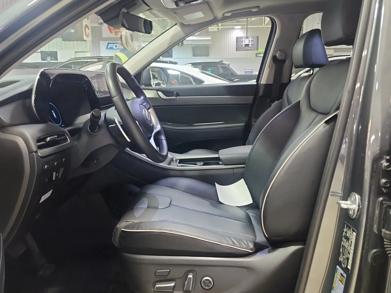 Interior driver side