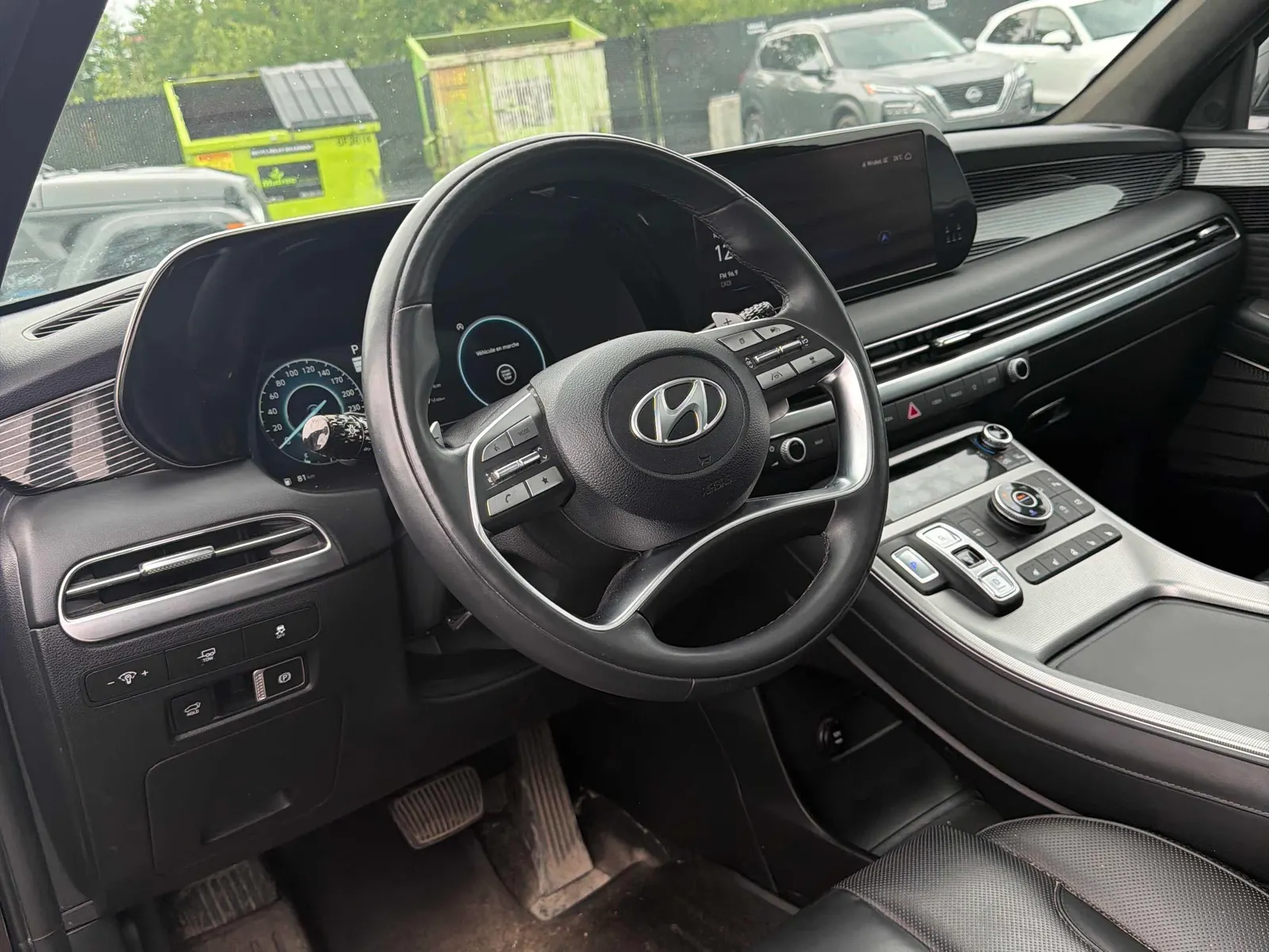 Interior driver side