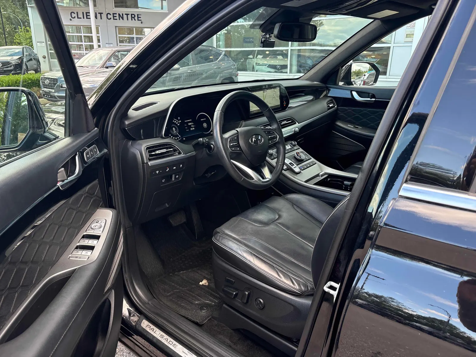 Interior driver side