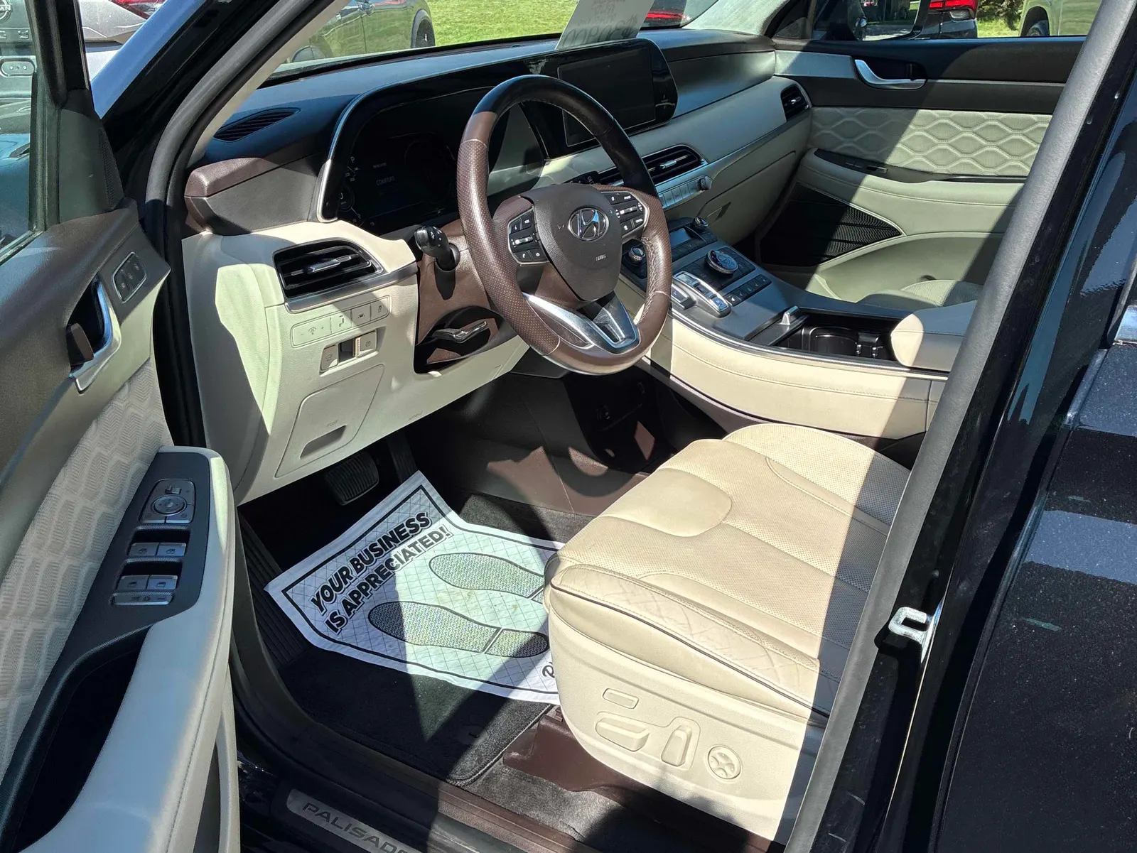 Interior driver side