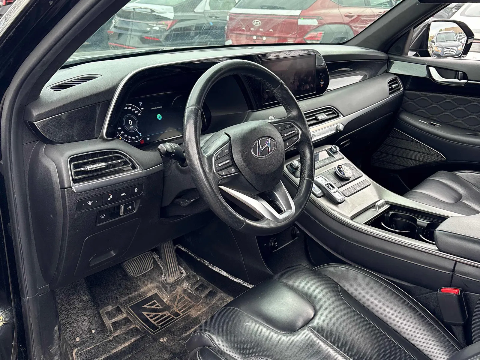 Interior driver side