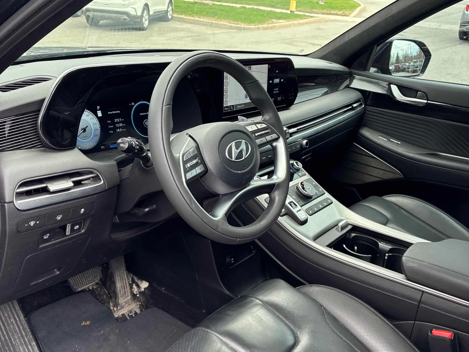 Interior driver side
