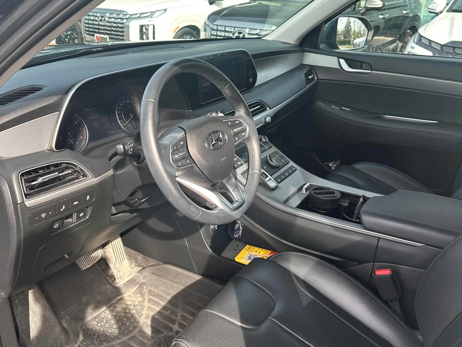 Interior driver side