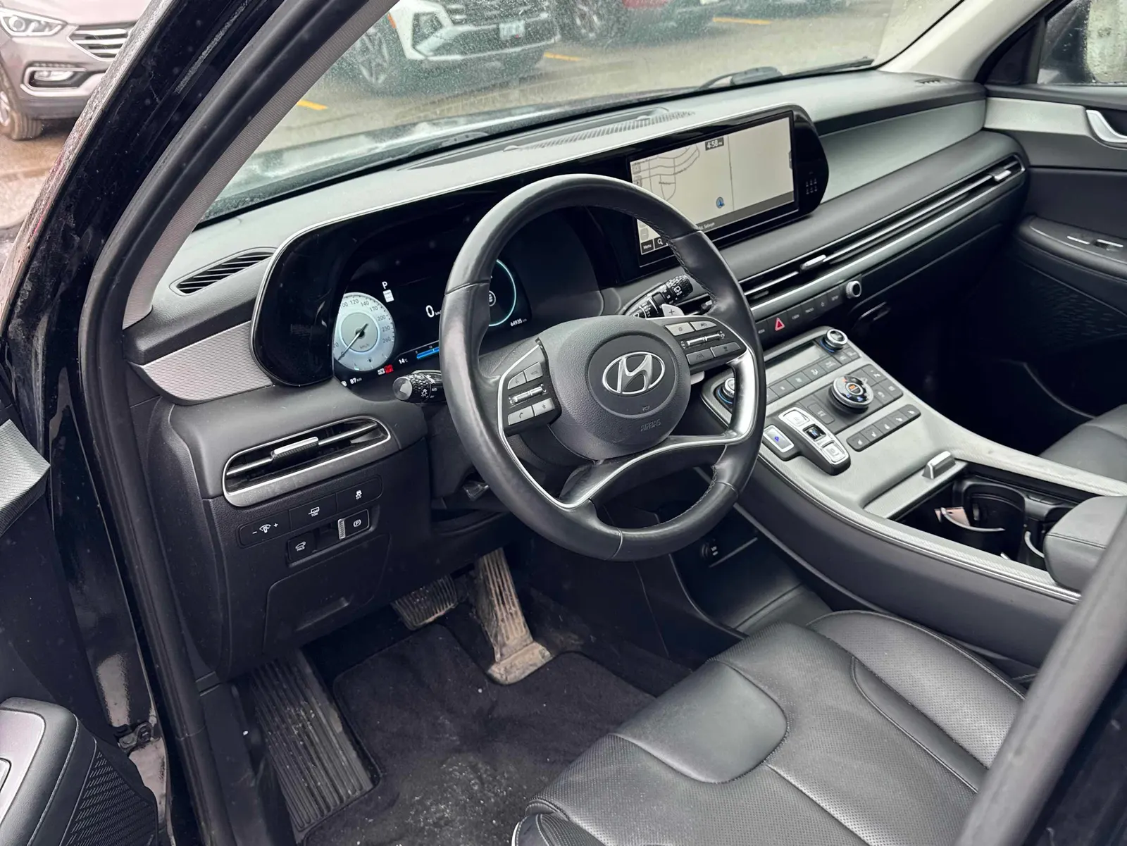 Interior driver side
