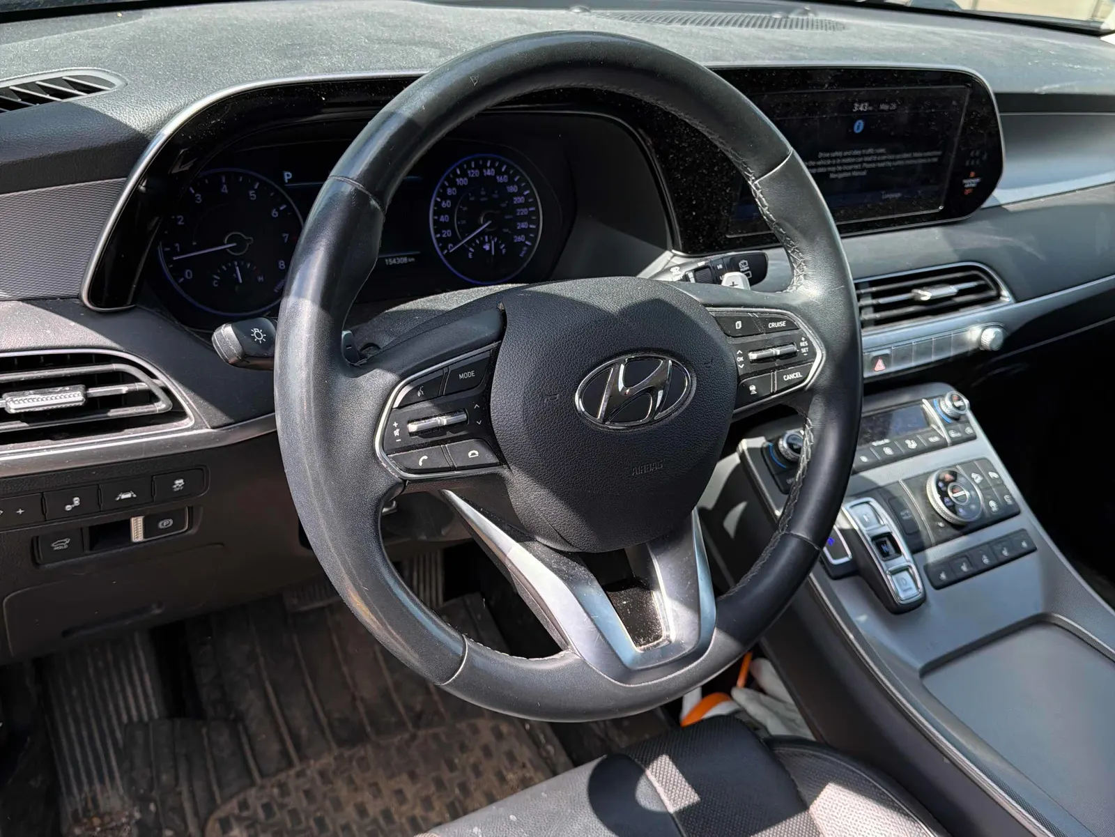 Interior driver side