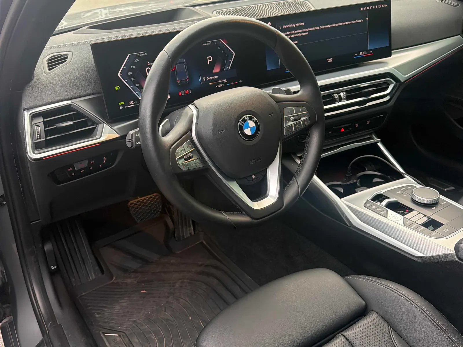 Interior driver side
