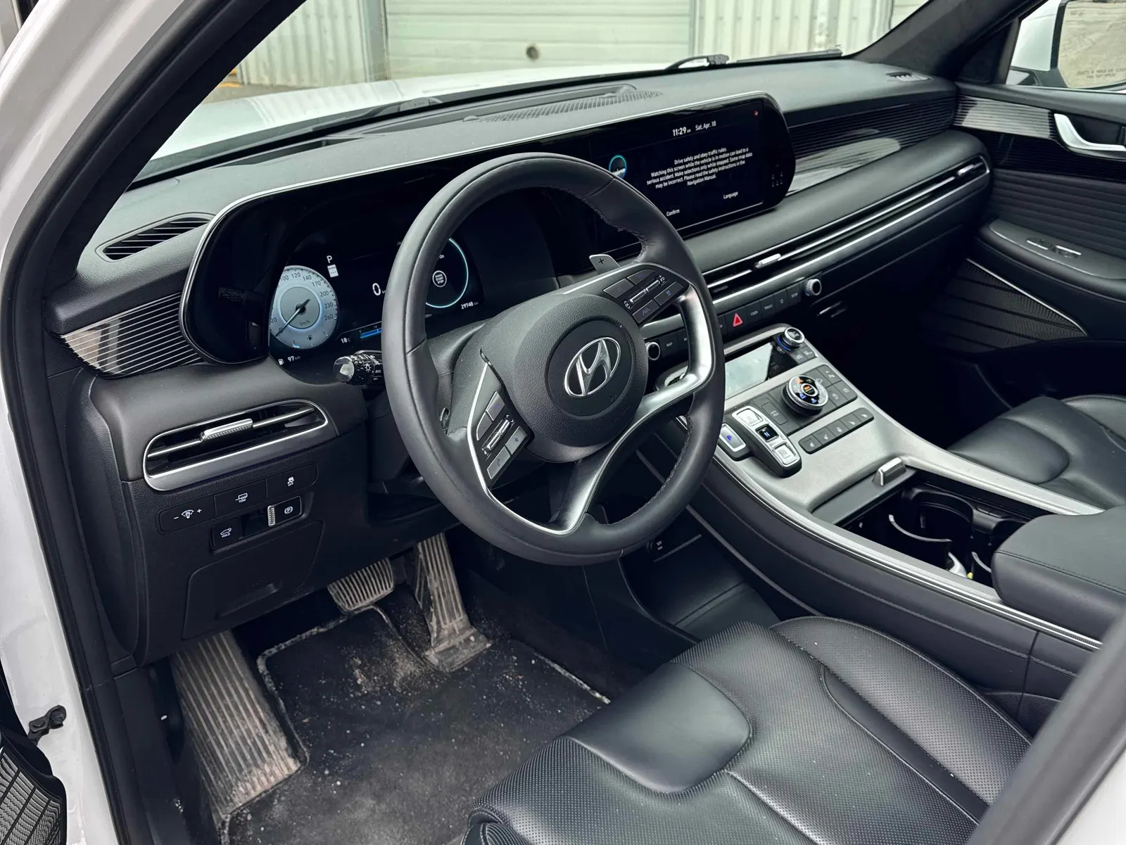 Interior driver side