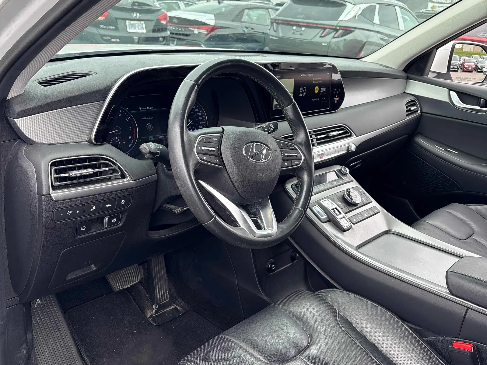 Interior driver side