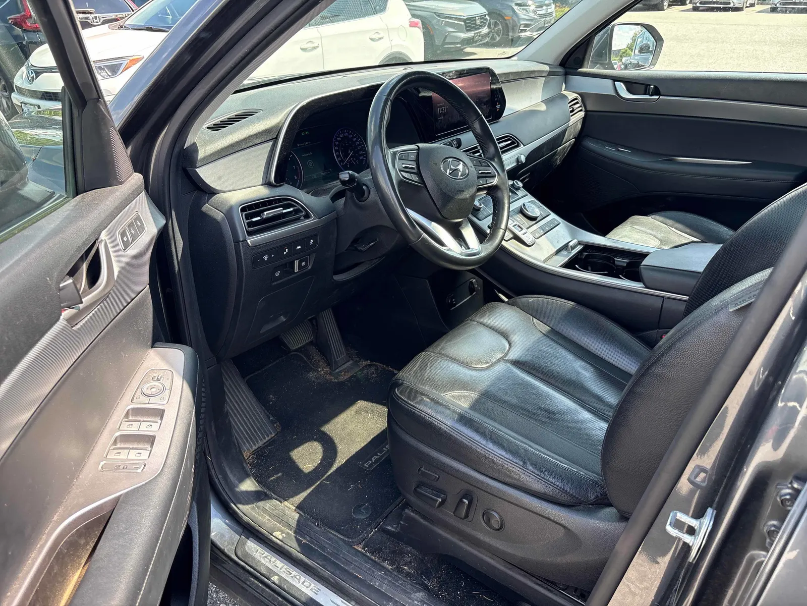 Interior driver side