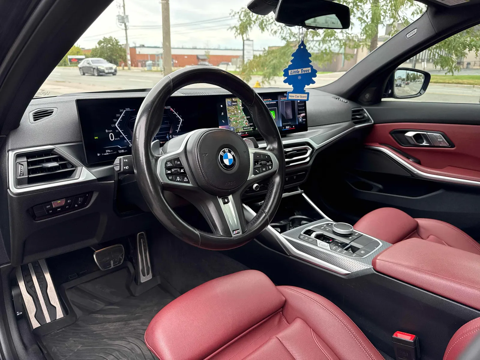 Interior driver side