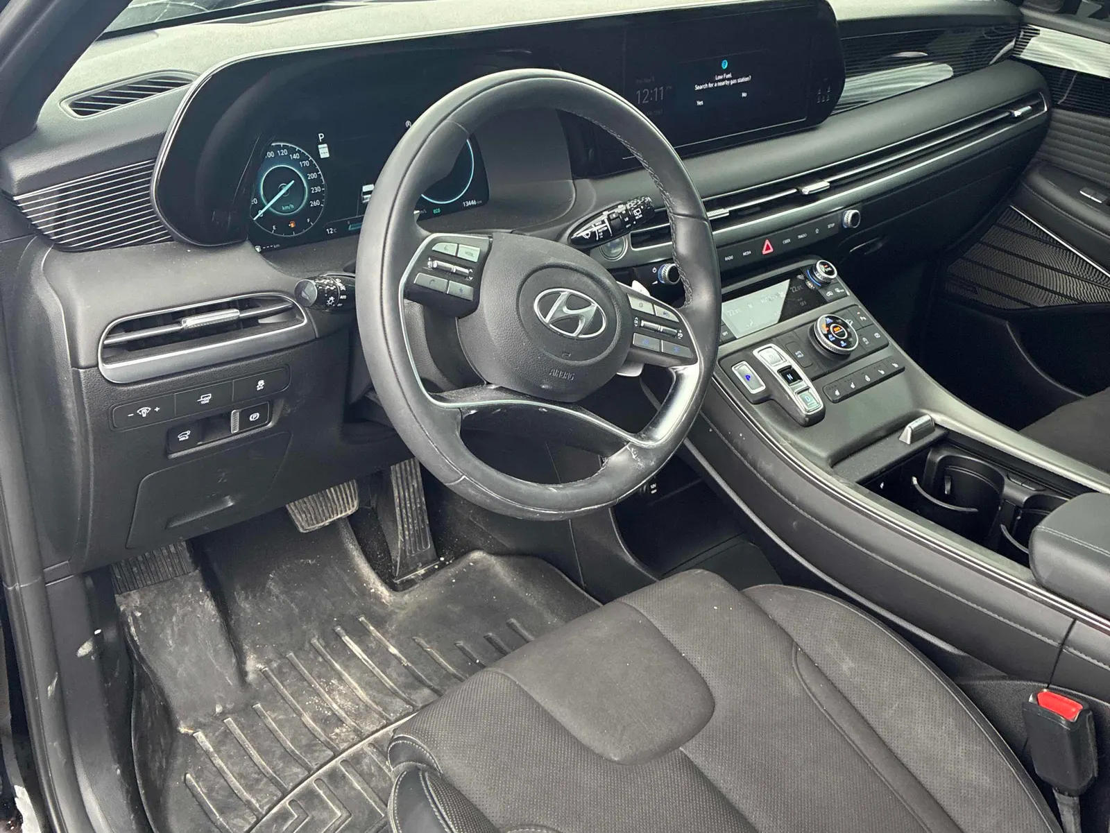 Interior driver side