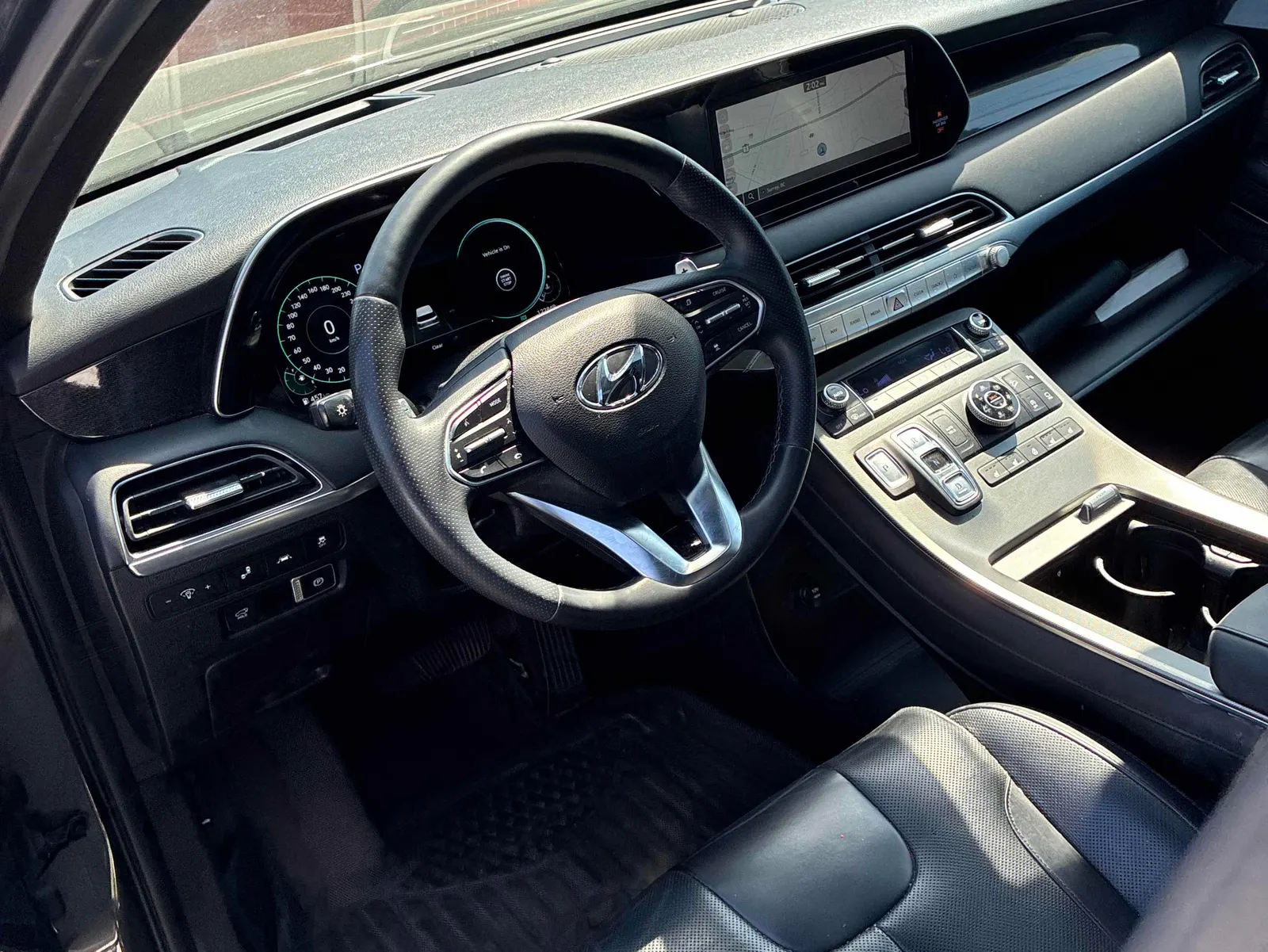 Interior driver side