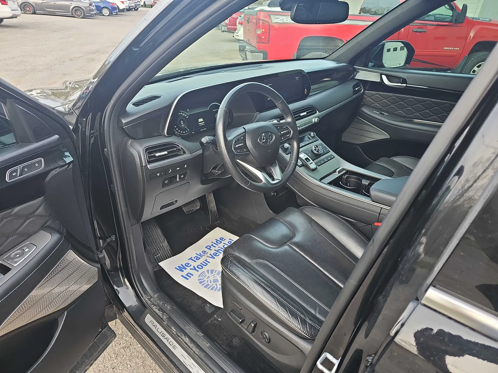 Interior driver side