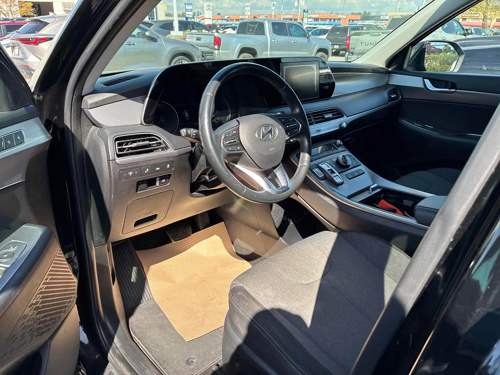 Interior driver side
