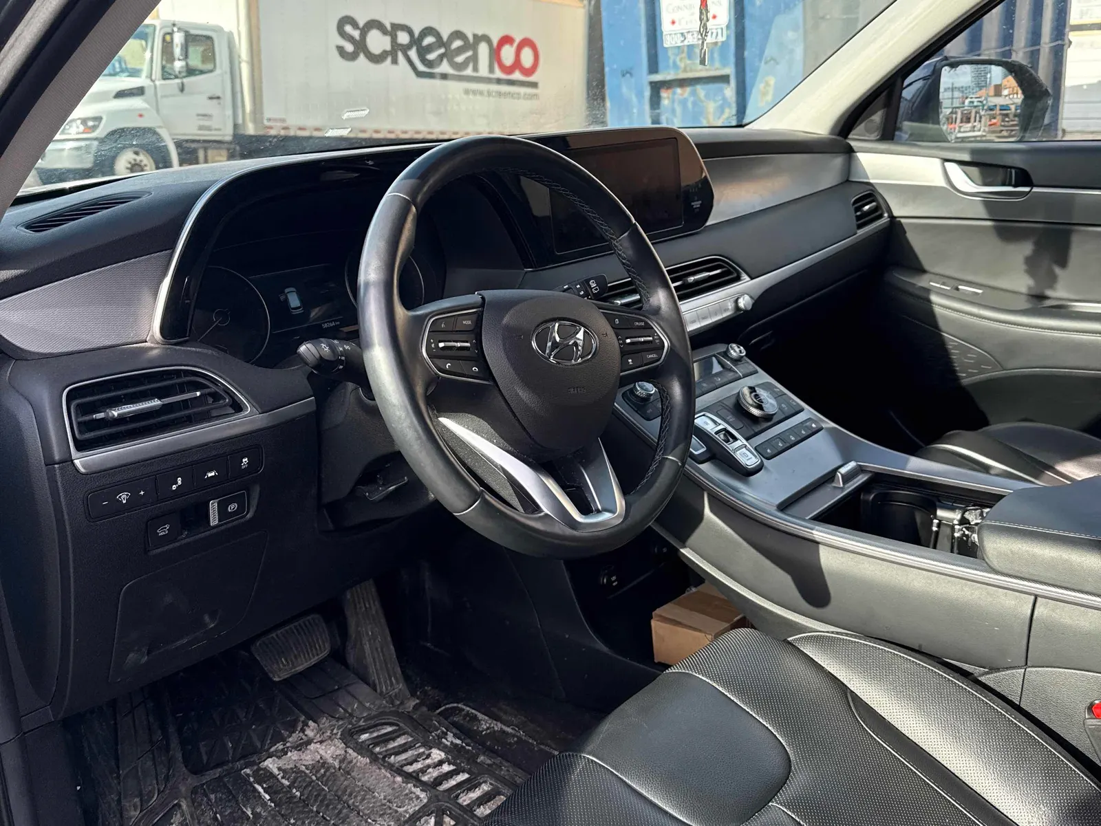 Interior driver side