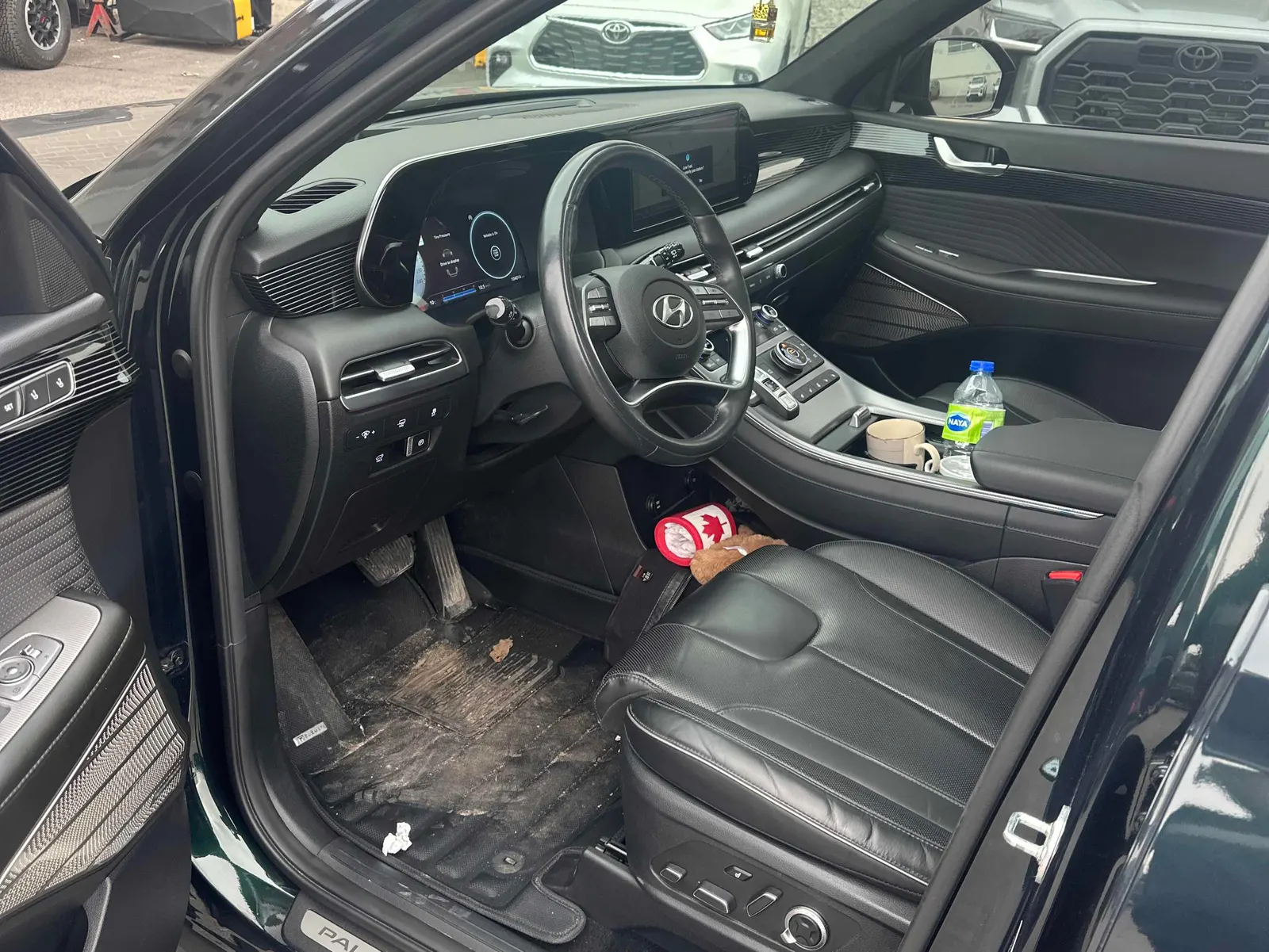 Interior driver side