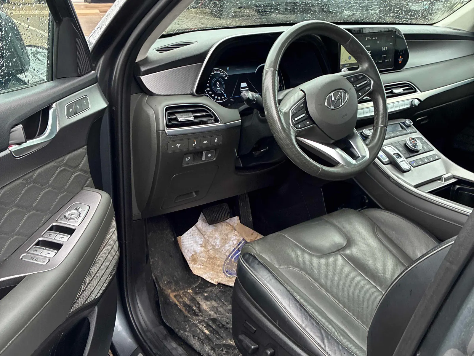 Interior driver side