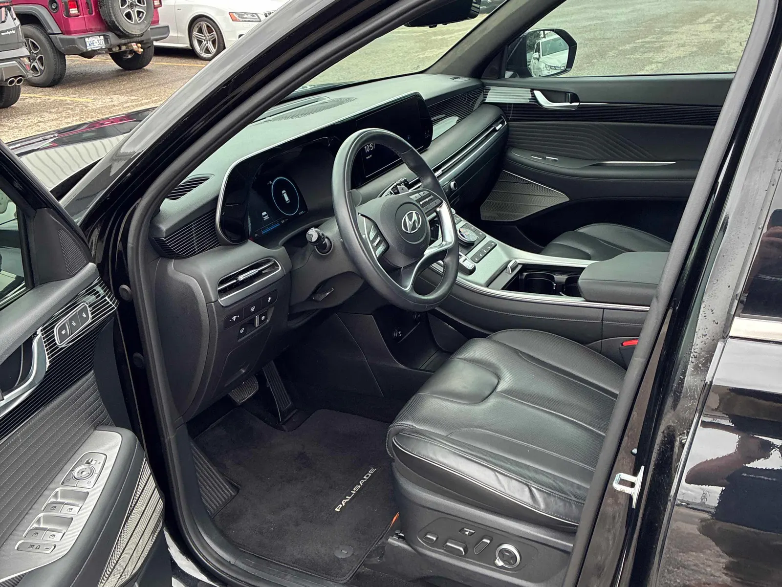 Interior driver side
