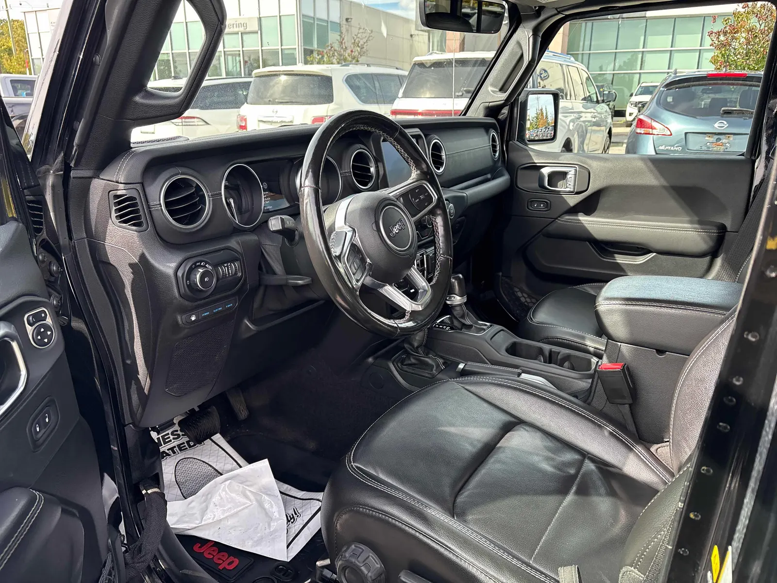 Interior driver side