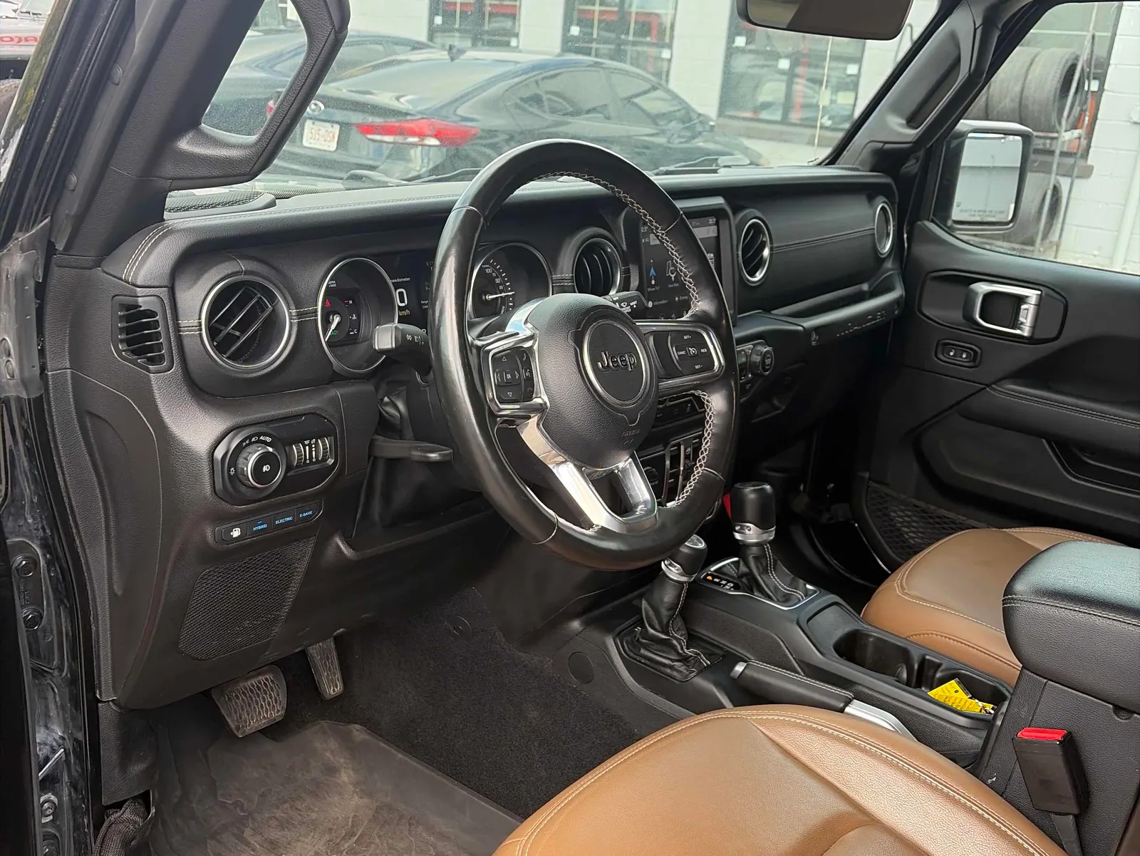 Interior driver side