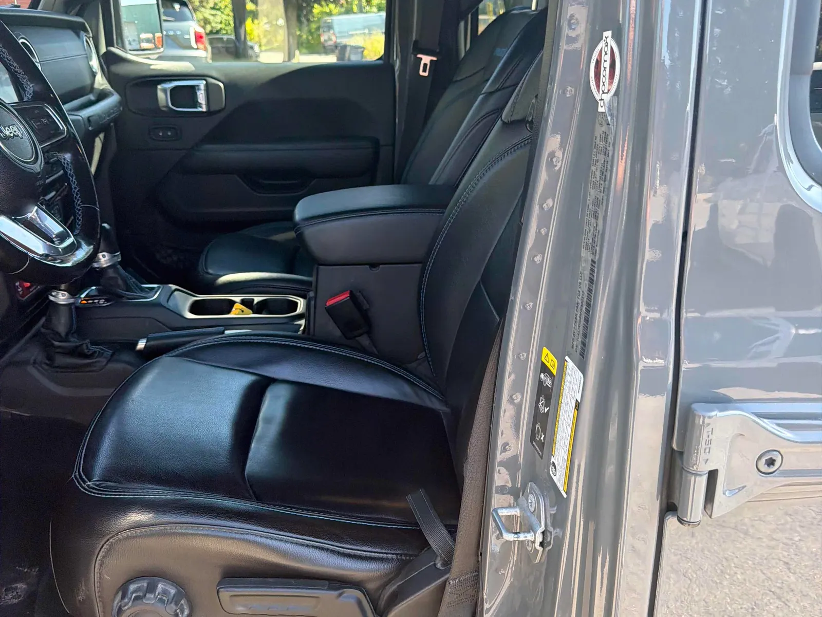 Interior driver side