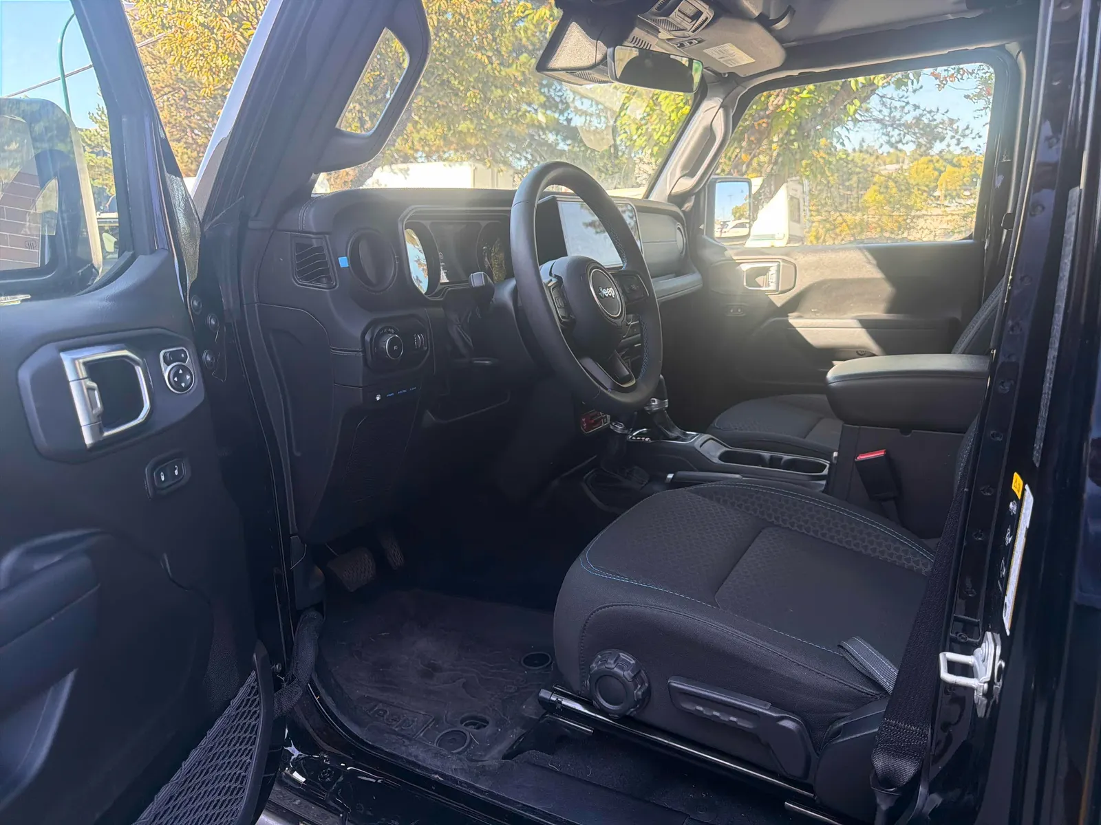 Interior driver side