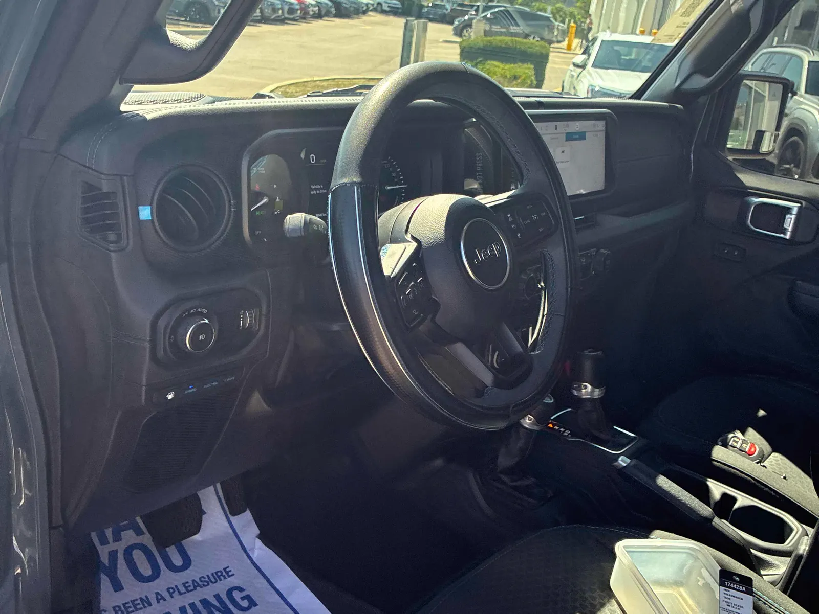 Interior driver side