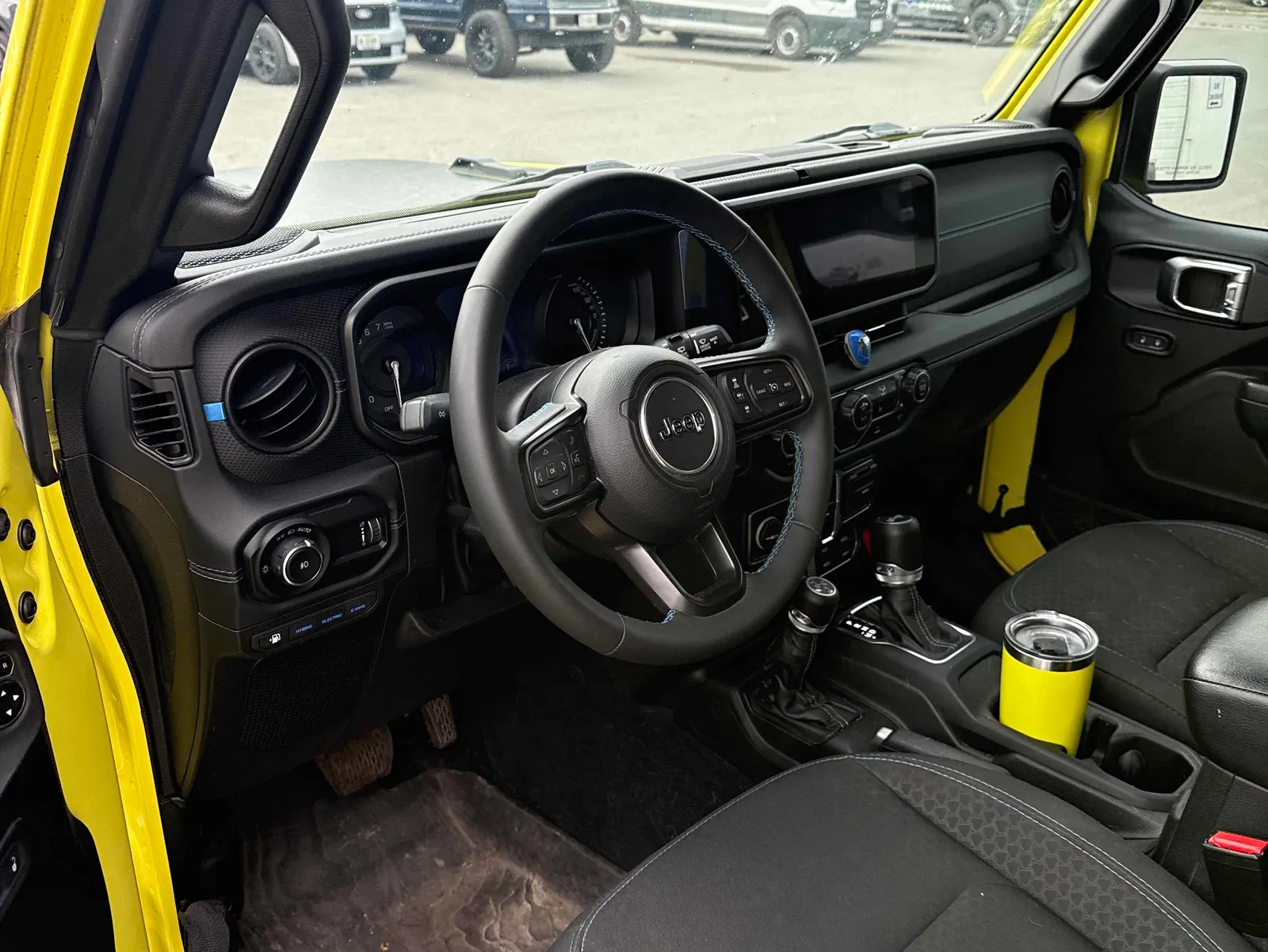 Interior driver side