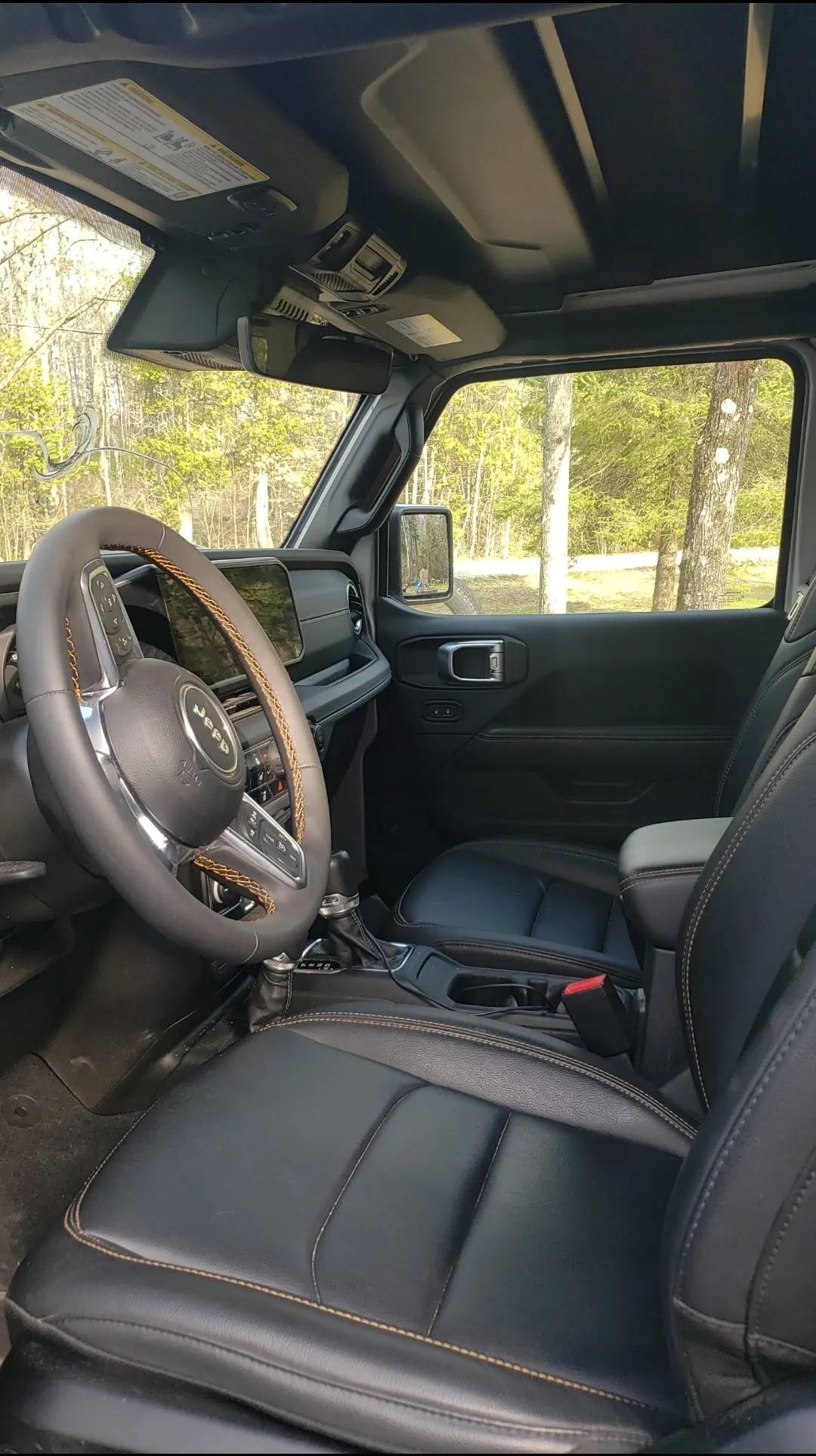 Interior driver side